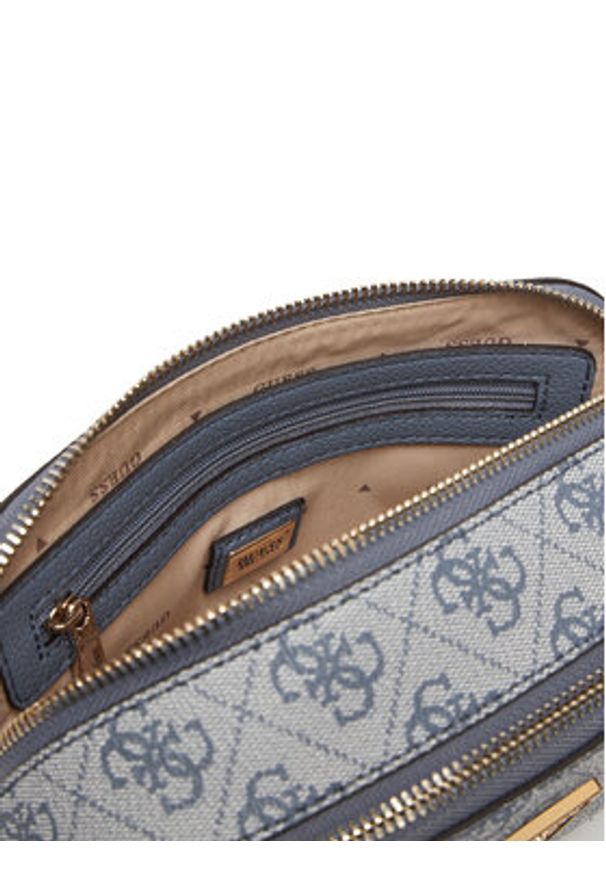 Guess Torebka Noelle II HWBG96 72140 Niebieski. Kolor: niebieski. Materiał: skórzane