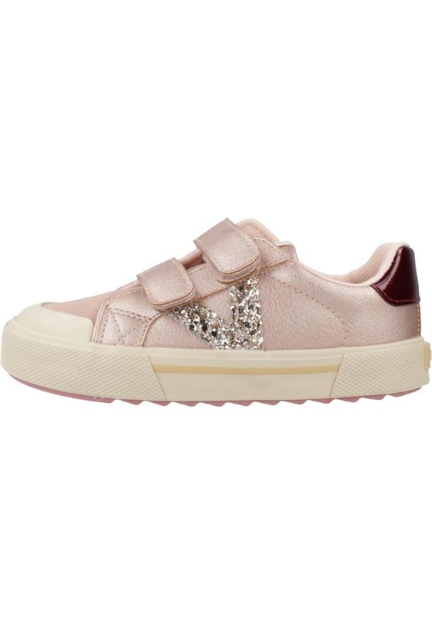 Buty VICTORIA 1065199V Nago. Okazja: na co dzień. Kolor: beżowy, wielokolorowy, różowy. Materiał: syntetyk, tkanina