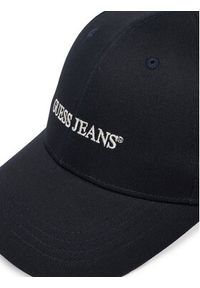 Guess Jeans Czapka z daszkiem M4BZ26 WF8V1 Granatowy. Kolor: niebieski. Materiał: materiał #2