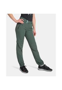 Damskie spodnie outdoorowe Kilpi HOSIO-W. Kolor: zielony #1