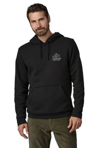 Patagonia - Bluza z kapturem Chouinard Crest Uprisal Hoody. Typ kołnierza: kaptur. Kolor: czarny