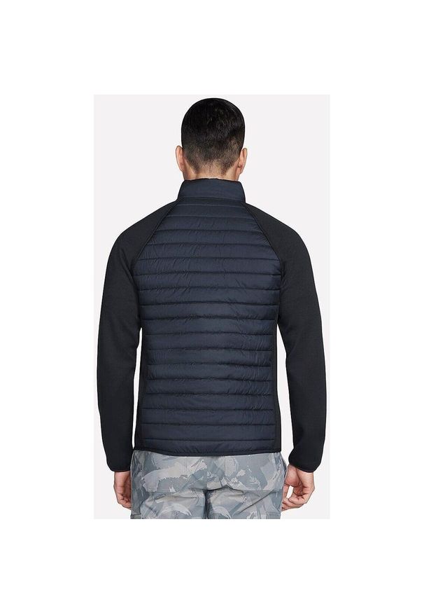skechers - Kurtka Męska Skechers GOshield Hybrid Jacket 2.0. Kolor: czarny. Materiał: puch, poliester, materiał. Sport: turystyka piesza