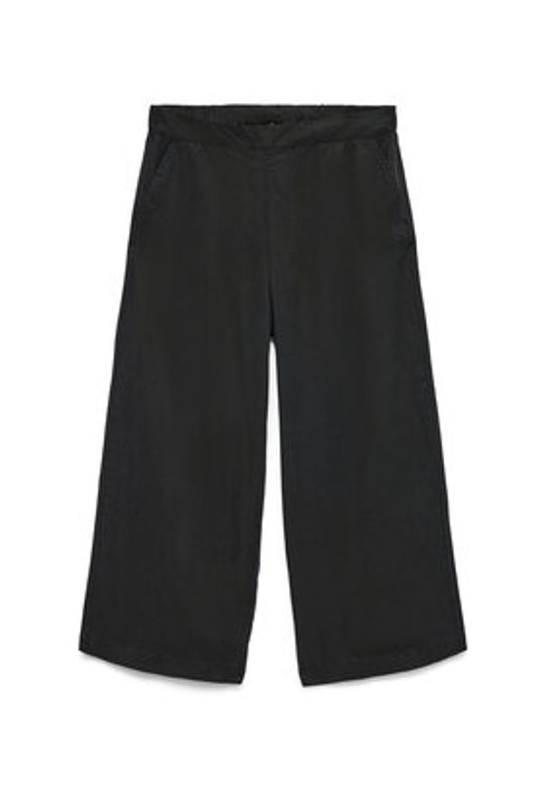 Vero Moda Kuloty Bree 10304861 Czarny Wide Leg. Kolor: czarny. Materiał: lyocell