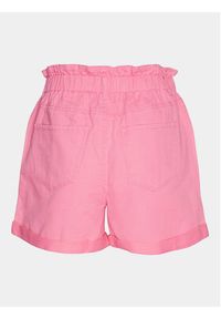 Vero Moda Szorty materiałowe Lyra 10307784 Różowy Loose Fit. Kolor: różowy. Materiał: bawełna