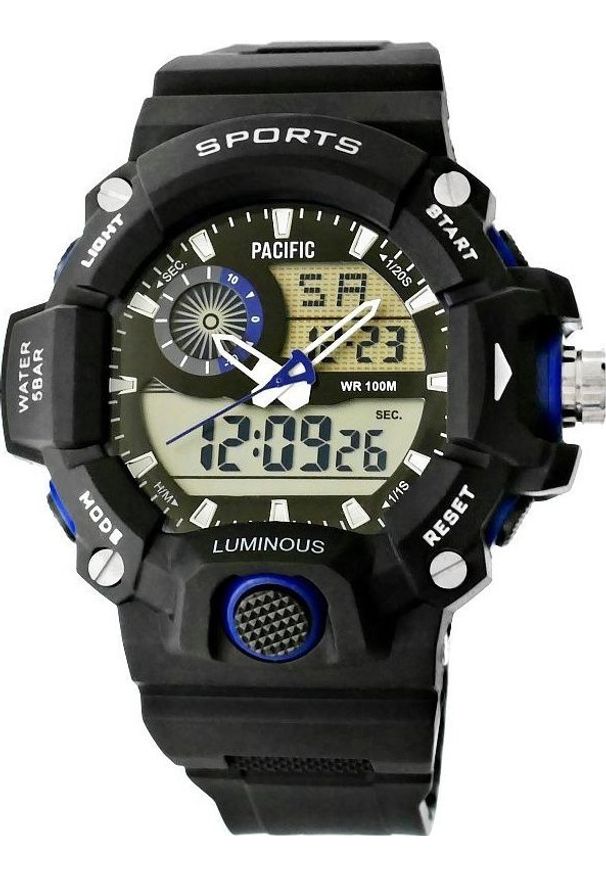 NoName - Zegarek Zegarek Męski Pacific 340AD-2 5BAR Unisex