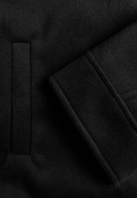 Born2be - Czarna Przejściowa Kurtka z Rękawami Typu Nietoperz i Kapturem Alinee. Okazja: na spacer. Kolor: czarny. Materiał: jeans. Sezon: wiosna, jesień. Styl: klasyczny #6