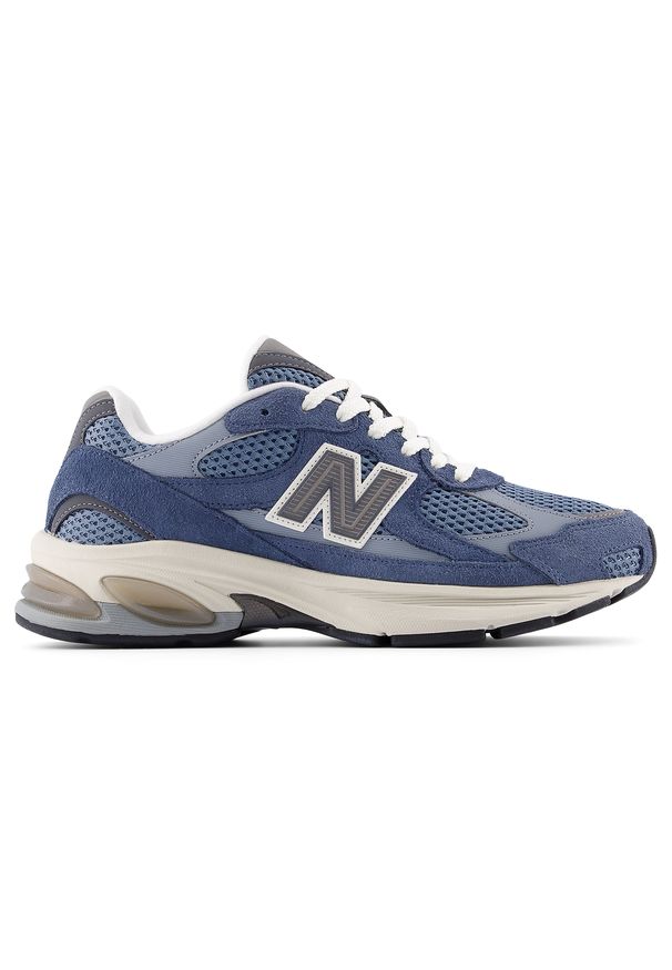 Buty unisex New Balance ABZORB U2010WNV – niebieskie. Kolor: niebieski. Materiał: guma, zamsz. Szerokość cholewki: normalna. Sezon: lato. Sport: bieganie