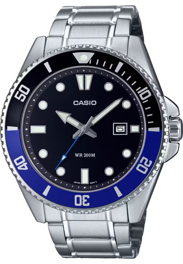 Zegarek Casio Zegarek Męski Casio MDV-107D-1A2 + BOX