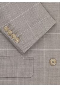 Pako Lorente - PAKO LORENTE – Dwurzędowa marynarka garniturowa w kratę. Materiał: wełna #3