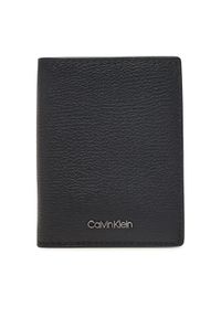 Calvin Klein Portfel męski Modern Business Bifold 10Cc K50K512927 Czarny. Kolor: czarny. Materiał: skóra
