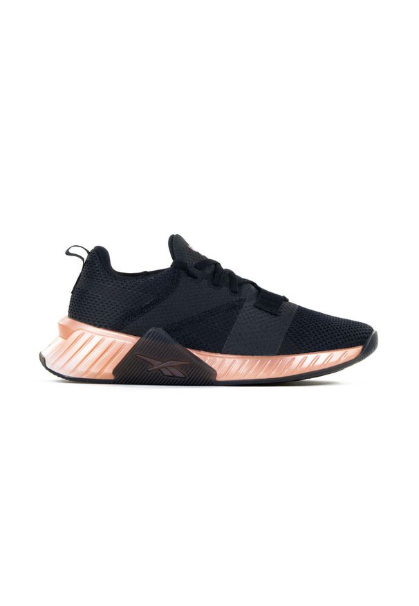 Reebok - Buty do biegania damskie REEBOK FLASHFILM TRAIN 2.0 lekkie. Okazja: na co dzień. Kolor: czarny. Materiał: syntetyk, tkanina, materiał