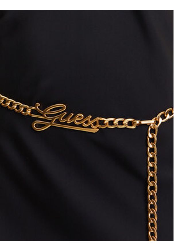 Guess Pasek Damski BW9262 P5335 Złoty. Kolor: złoty