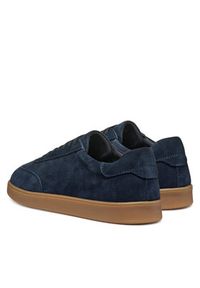 Geox Sneakersy U Regio U45CHC 00022 C4002 Granatowy. Kolor: niebieski. Materiał: zamsz, skóra