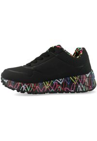skechers - Buty na co dzień młodzieżowe SKECHERS UNO LITE. Okazja: na co dzień. Kolor: czarny. Model: Skechers Sport. Sport: turystyka piesza