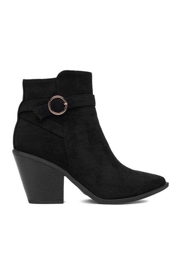 Botki DeeZee. Kolor: czarny