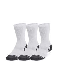 Skarpety sportowe Under Armour 1379512 3-pak. Kolor: czarny, biały, wielokolorowy. Sport: bieganie