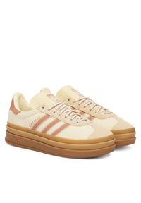 Adidas - adidas Sneakersy Gazelle Bold KI7224 Beżowy. Kolor: beżowy. Materiał: skóra, zamsz. Model: Adidas Gazelle #5