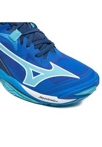 Mizuno Buty halowe Wave Lightining Z8 Mid V1GA2405 Niebieski. Kolor: niebieski. Materiał: materiał. Model: Mizuno Wave