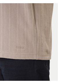 Hugo - HUGO Polo Dalibo 50556724 Beżowy Relaxed Fit. Typ kołnierza: polo. Kolor: beżowy. Materiał: bawełna #2