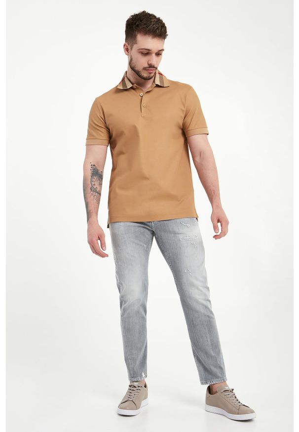 Burberry - Polo męskie BURBERRY. Typ kołnierza: polo