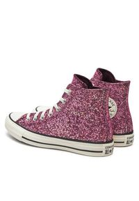 Converse Trampki Chuck Taylor All Star Glitter Hi A11137C Różowy. Kolor: różowy. Materiał: syntetyk, materiał #2