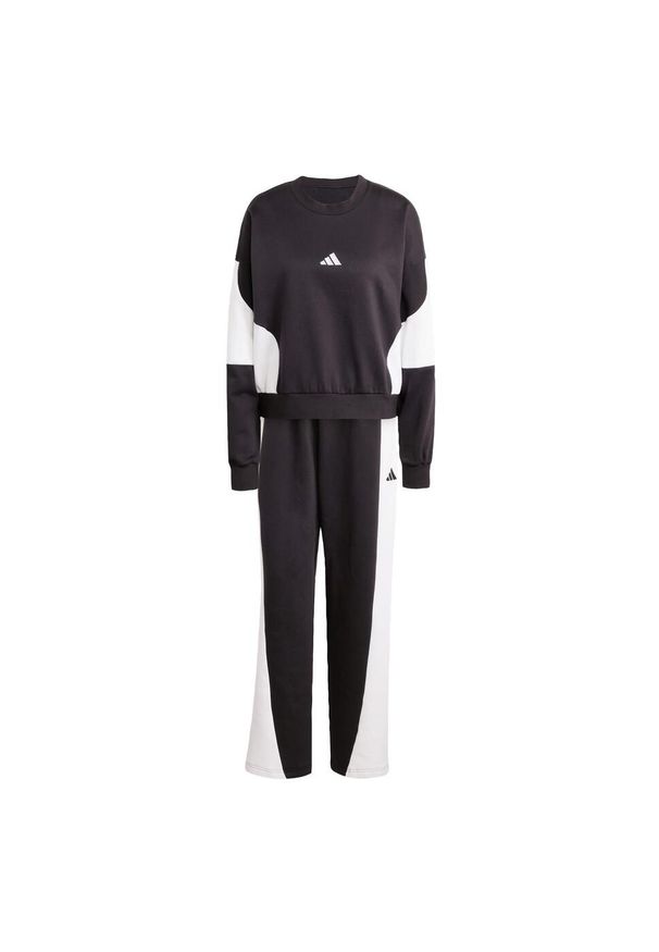 Adidas - Dres Laziday. Kolor: czarny. Materiał: dresówka. Sport: fitness