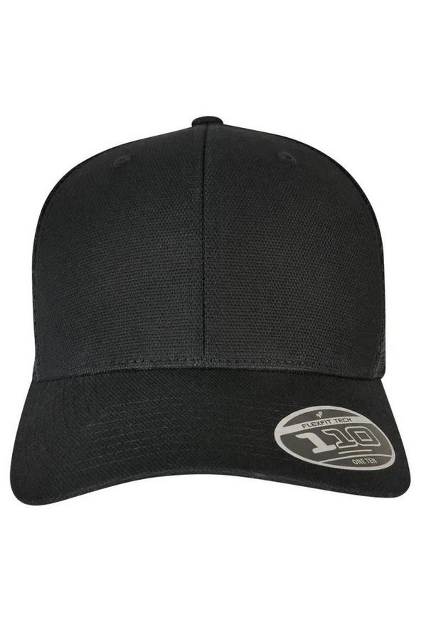 FLEXFIT - 110 Canvas Structured Trucker Cap. Kolor: czarny