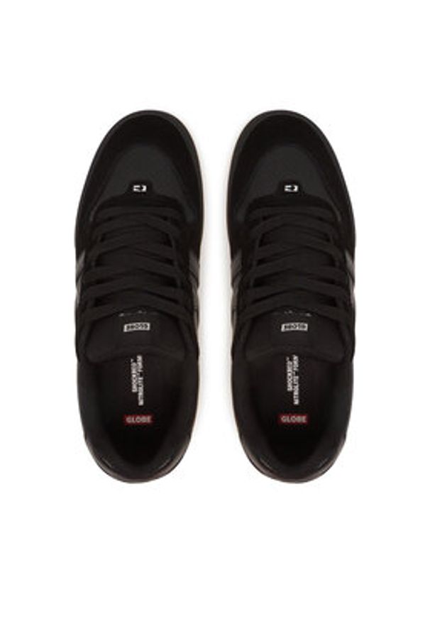 Globe Sneakersy Encore-2 GBENCO2 Czarny. Kolor: czarny. Materiał: skóra, zamsz