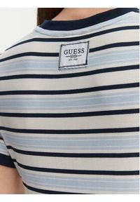 Guess T-Shirt W6GI18 K3040 Niebieski Classic Fit. Kolor: niebieski #4
