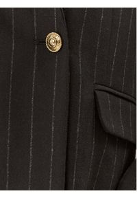 Versace Jeans Couture Marynarka 75HAQ700 Czarny Oversize. Kolor: czarny. Materiał: syntetyk #3