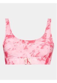Calvin Klein Swimwear Góra od bikini KW0KW02122 Różowy. Kolor: różowy. Materiał: syntetyk #4
