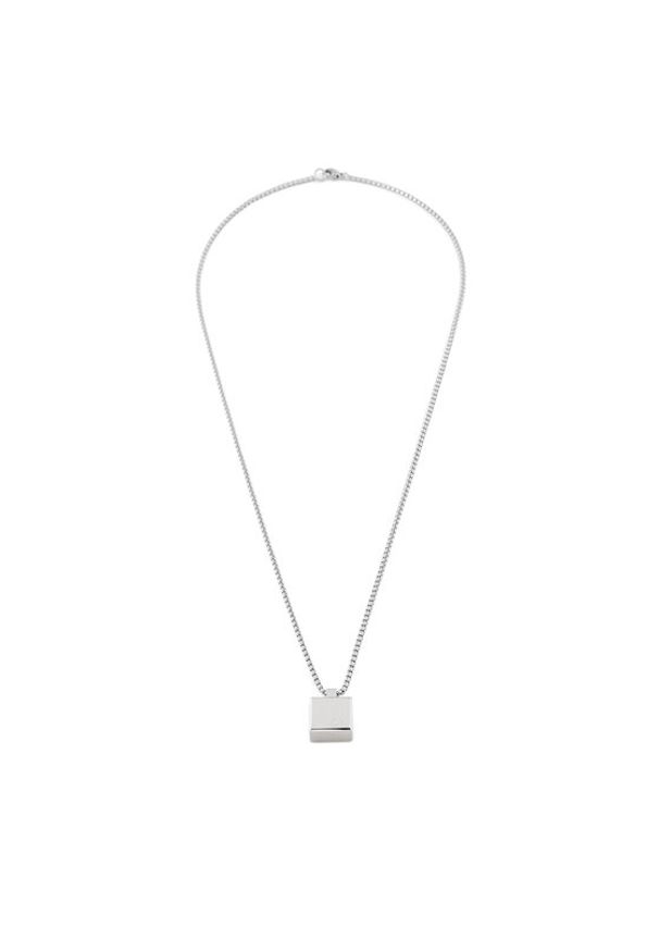 Calvin Klein Naszyjnik 35000486 Srebrny. Materiał: metalowe. Kolor: srebrny