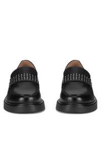 DeeZee Loafersy HY60135-2 Czarny. Kolor: czarny. Materiał: skóra #4