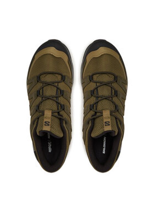 salomon - Salomon Trekkingi X-Adventure Recon Gore Tex L47813200 Zielony. Kolor: zielony. Materiał: nubuk, skóra. Technologia: Gore-Tex. Sport: turystyka piesza