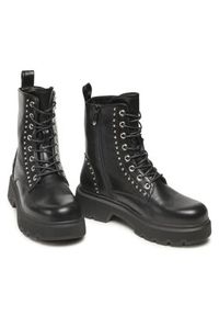 DeeZee Trzewiki WS5956-01 Czarny. Kolor: czarny. Materiał: skóra #7