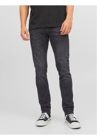 Jack & Jones - Jack&Jones Jeansy Glenn 12243595 Czarny Slim Fit. Kolor: czarny
