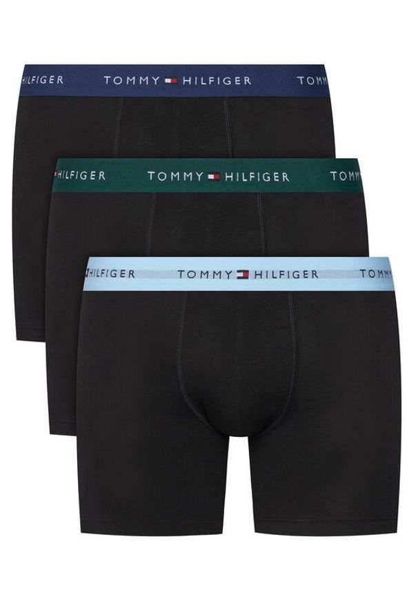 TOMMY HILFIGER - Tommy Hilfiger Komplet 3 par bokserek UM0UM02765 Czarny. Kolor: czarny. Materiał: bawełna