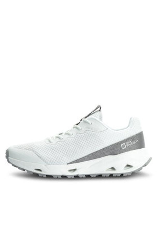 Jack Wolfskin Sneakersy Prelight Vent Low M 4064361 Écru. Kolor: kremowy. Materiał: materiał, mesh