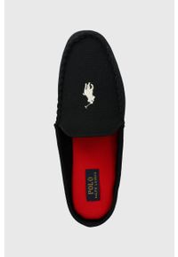 Polo Ralph Lauren kapcie Collins Mule kolor czarny RF104144. Kolor: czarny #4