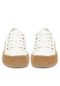 Jenny - JENNY Espadryle EMMA WSK1576-05 Biały. Kolor: biały. Materiał: materiał