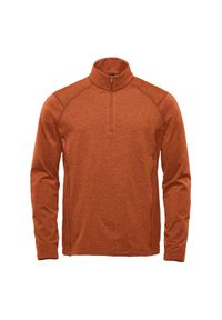 STORMTECH - Męska Bluza Treeline Performance Quarter Zip. Kolor: brązowy