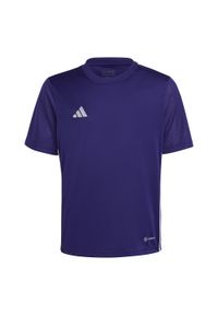 Adidas - Koszulka dla dzieci adidas Tabela 23 Jersey. Kolor: fioletowy, biały, wielokolorowy. Materiał: poliester. Sport: piłka nożna #1