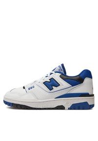 New Balance Sneakersy BB550SN1 Biały. Kolor: biały. Materiał: skóra #4