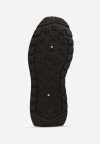 Born2be - Beżowe Sneakersy Vices na Grubej Podeszwie z Motywem Panterki i Naszywką Selarisa. Okazja: na co dzień. Kolor: beżowy. Materiał: jeans. Wzór: motyw zwierzęcy, aplikacja #4