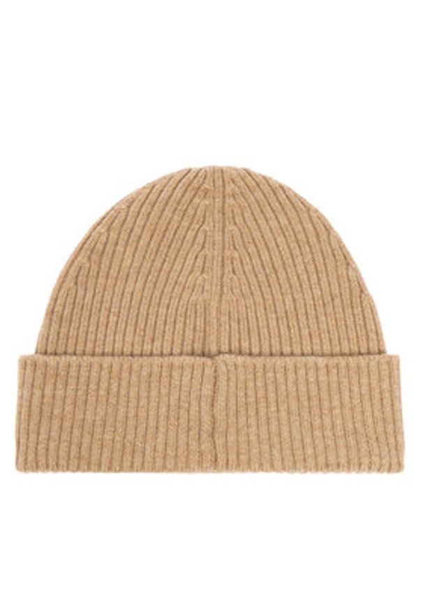 Hugo Czapka Xola 50524570 Beżowy. Kolor: beżowy. Materiał: wełna