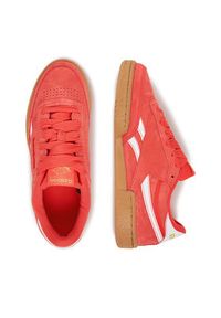 Reebok Sneakersy EO-CLUB C REVENGE 100238927 Czerwony. Kolor: czerwony. Materiał: zamsz, skóra. Model: Reebok Club #5