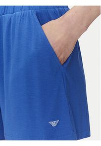 Emporio Armani Szorty sportowe EW000781 AF12192 UA012 Niebieski Regular Fit. Kolor: niebieski. Materiał: wiskoza #4