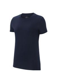 Koszulka treningowa damska Nike Park 20. Kolor: niebieski. Długość rękawa: krótki rękaw. Długość: krótkie