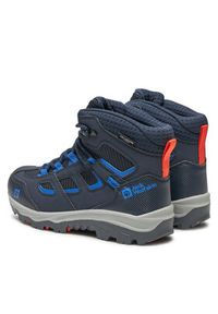 Jack Wolfskin Trekkingi Vojo Texapore Mid K 4042181 Granatowy. Kolor: niebieski. Materiał: skóra. Sport: turystyka piesza #6