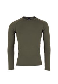 STANNO - Dziecięcy dżersej z długim rękawem Stanno Core Baselayer. Kolor: wielokolorowy, szary, zielony. Materiał: jersey. Długość rękawa: długi rękaw. Długość: długie #1